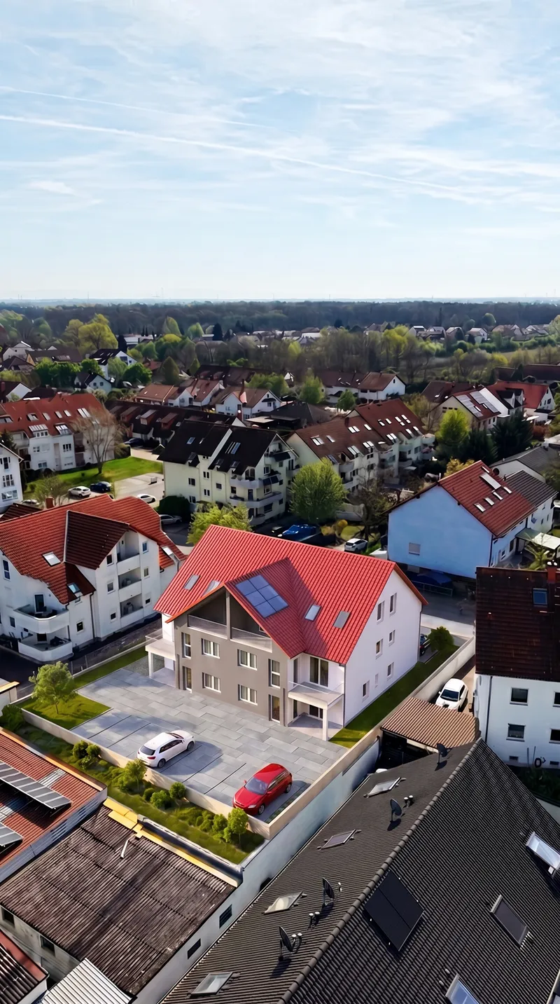Mehrfamilienhaus in Birkenheide – Visualisierung
