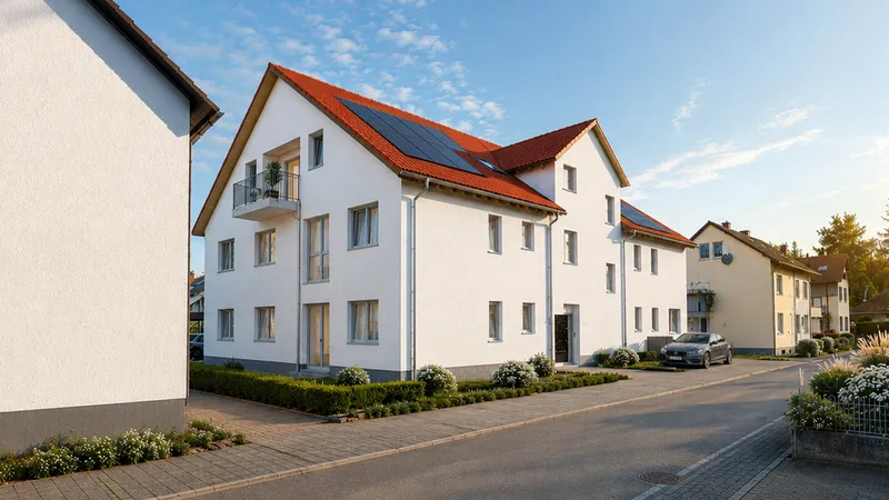 Mehrfamilienhaus in Herxheim – Visualisierung