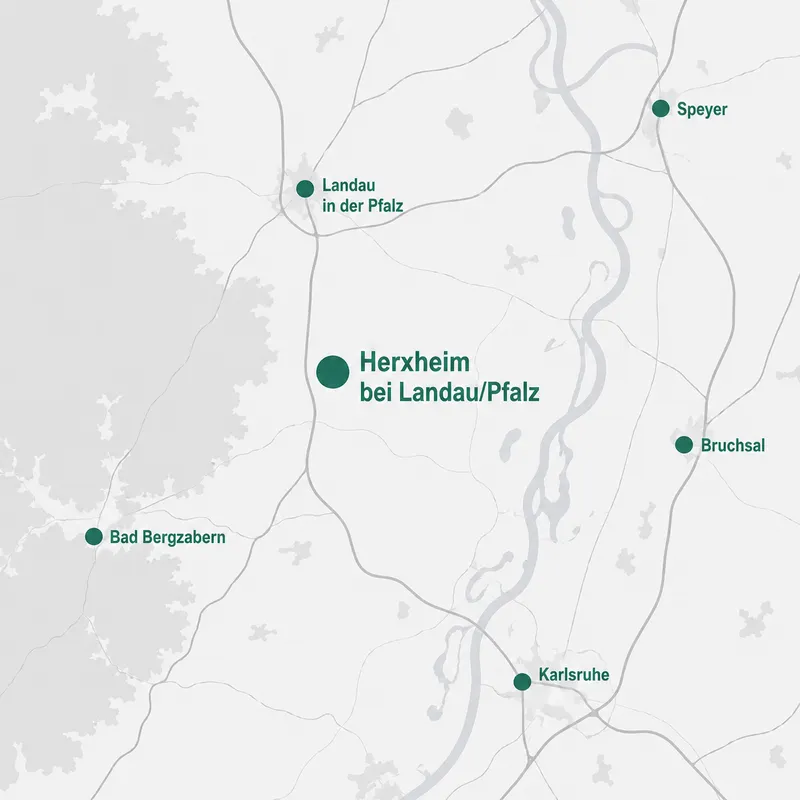 Umgebungskarte Herxheim